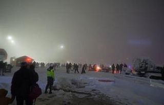 Ergan Kayak Merkezi’nde kayak keyfi