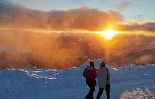 Erzincan’da en düşük hava sıcaklığı Otlukbeli...