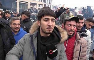 Esad ülkeyi terk etti Adana’daki Suriyeliler kutlama...