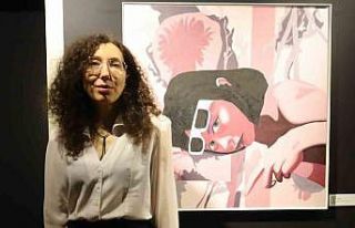 Eskişehirli resim sanatçısının "Dönüşüm"...