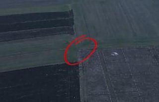 Fabrikaya girmeye çalışan maskeli hırsızlar dronlu...