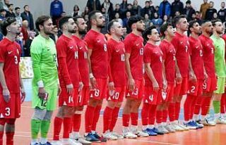 Futsal Milli Takımı grup elemelerine mağlubiyetle...
