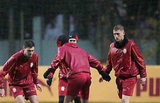 Galatasaray, Trabzonspor maçı hazırlıklarını...