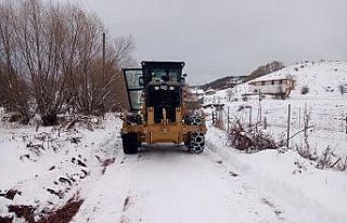 Giresun’da 215 köy yolu kar nedeniyle ulaşıma...
