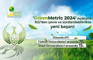 GreenMetric 2024 açıklandı: İGÜ’den çevre...