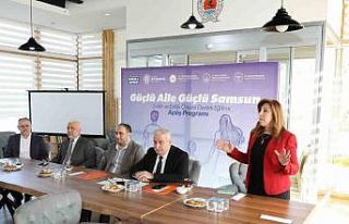 ‘Güçlü Aile, Güçlü Samsun’ projesi ile eğitimler...