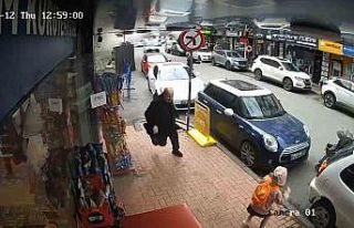 Güngören’de binanın çökme anı kameraya yansıdı,...