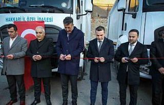 Hakkari İl Özel İdaresi araç filosuna güçlendirdi
