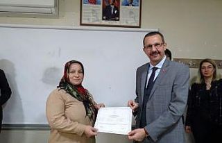 Havran’da mantar yetiştiriciliği kursları meyvesini...