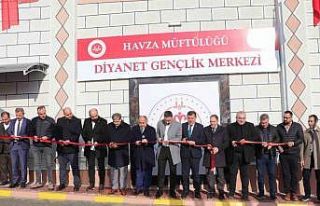 Havza’da Diyanet Gençlik Merkezi hizmete açıldı