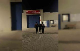 Hırsızlık suçundan aranan şahsı jandarma yakaladı