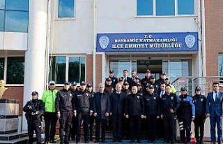 İl Emniyet Müdürü Kenan Kurt, Bayramiç’te bir...