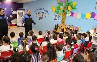 İlkadımlı minikler ‘Kanka’ ile hem eğlendi...