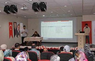 İşgücü uyum programı kapsamında kura çekimi...