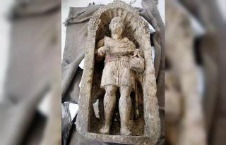 Isparta’da 7 yıl önce çalınan tarihi heykel...