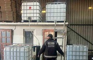 İstanbul’da ele geçirilen sahte içkiler sergilendi