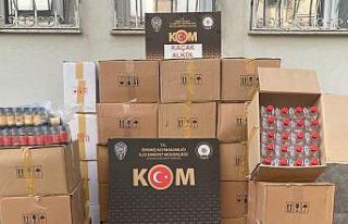İzmir’de iş yeri ve depoya sahte alkol baskını