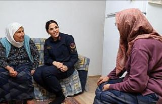 Jandarmadan Mihalıççık’taki yaşlı vatandaşlara...