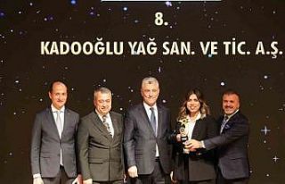 Kadooğlu Yağ’a ihracatın yıldızı ödülü