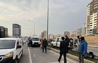 Kahramanmaraş’ta trafik kazası: 1 yaralı