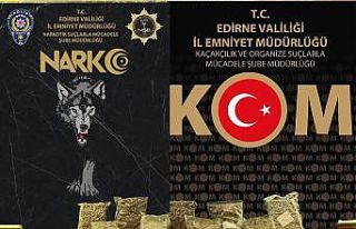 Kapıkule’de uyuşturucu ile yakalanan araç sürücüsü...