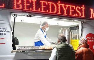 Kartal Belediyesi’nden soğuk kış sabahlarında...