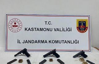 Kastamonu’da kaçak silah operasyonu: 1 gözaltı
