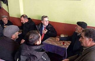 Kaymakam Emirhan Arıkan’dan esnaf ziyareti