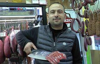 Kayseri’de pastırmacılar kış sezonundan umutlu