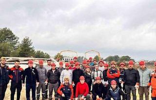 Kepez personeli afetlerde profesyonel müdahaleye...