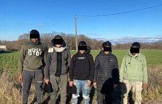 Kırklareli’nde 73 kaçak göçmen yakalandı