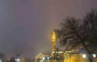 Kırşehir’de yoğun sis görsel şölen oluşturdu