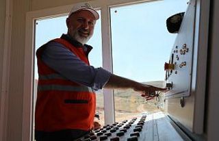 Kocasinan’ın taş ocağı, 920 bin ton mıcır...