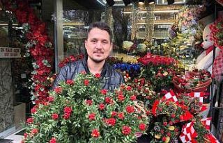 Kokina çiçeği Isparta’da yoğun ilgi görüyor