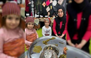 Kreşte miniklerin Yerli Malı Haftası heyecanı