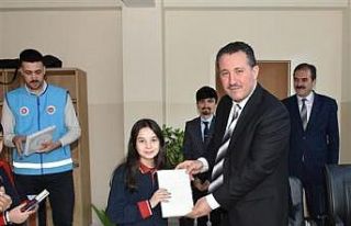 Kur’an-ı Kerim dersini seçen ortaokul öğrencilerine...