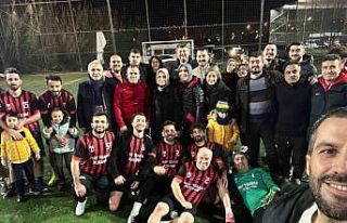 Kurumlar Arası Futbol Turnuvası’nda şampiyon...