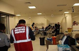 Kütahya Şehir Hastanesi’nde gerçeği aratmayan...