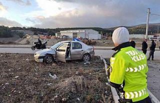 Kütahya’da o kavşakta yine kaza: 1 yaralı