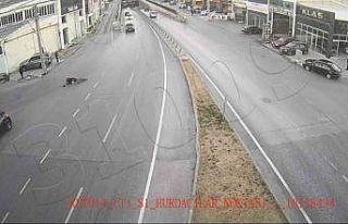 Kütahya’da trafik kazaları anbean görüntülendi