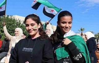 Lazkiye’de halk özgürlük kutlaması yaptı