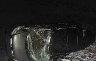 Malatya’da hafif ticari araç şarampole uçtu:...