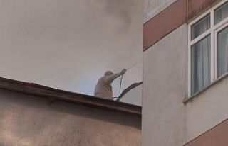 Maltepe’de alevler metrelerce yükseldi, vatandaşlar...