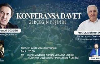 Maneviyat dünyasının kapıları Denizli’de aralanıyor