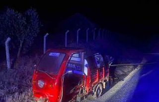 Manisa’da üç tekerlekli motosiklet kazasında...