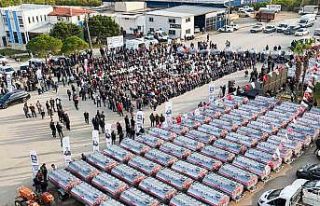 Mersin’de 130 üreticiye sulama tankeri desteği