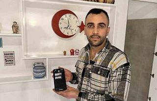 Mesajı görünce paniğe kapıldı, aracını kapıda...