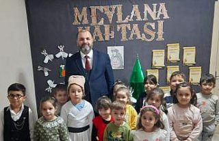 Mevlana Haftası’nda Kur’an Kursları’na ziyaret