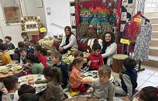 Minik öğrenciler "Dilimizin Zenginlikleri Projesi"...