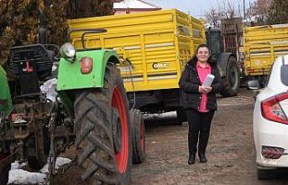 Muhtarlığa kadın eli değdi, mahalle güzelleşti